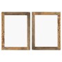 Photo frames 2 units solid recycled wood and glass 50x60 cm by vidaXL, Photo frames - Ref: Foro24-282897, Price: 72,77 €, Dis...