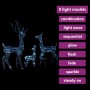 Christmas Reindeer Family Acrylic 300 LEDs Cool White by vidaXL, Christmas lights - Ref: Foro24-329794, Price: 178,93 €, Disc...