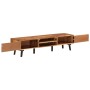 Solid acacia wood TV cabinet 145x35x35 cm by vidaXL, TV Furniture - Ref: Foro24-338421, Price: 199,93 €, Discount: %