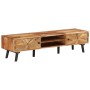 Solid acacia wood TV cabinet 145x35x35 cm by vidaXL, TV Furniture - Ref: Foro24-338421, Price: 199,93 €, Discount: %