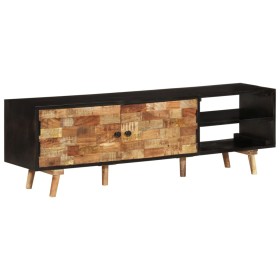 Acacia wood TV cabinet rough mango wood 140x30x45cm by vidaXL, TV Furniture - Ref: Foro24-338423, Price: 146,16 €, Discount: %