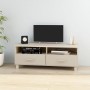 Mueble TV HAMAR madera de pino maciza marrón miel 106x40x40 cm de vidaXL, Muebles TV - Ref: Foro24-340468, Precio: 90,06 €, D...