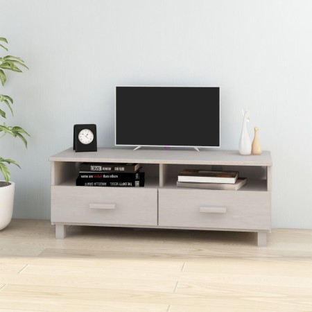 HAMAR TV cabinet solid white pine wood 106x40x40 cm by vidaXL, TV Furniture - Ref: Foro24-340469, Price: 90,99 €, Discount: %