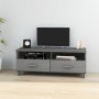 HAMAR TV cabinet solid dark gray pine wood 106x40x40 cm by vidaXL, TV Furniture - Ref: Foro24-340470, Price: 90,99 €, Discoun...