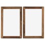 Photo frames 2 pcs recycled solid wood and glass 50x70 cm by vidaXL, Photo frames - Ref: Foro24-282898, Price: 80,97 €, Disco...