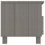 Mueble de TV HAMAR madera maciza pino gris claro 106x40x40 cm de vidaXL, Muebles TV - Ref: Foro24-340471, Precio: 90,99 €, De...