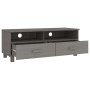 HAMAR TV stand made of solid light gray pine wood 106x40x40 cm by vidaXL, TV Furniture - Ref: Foro24-340471, Price: 89,92 €, ...