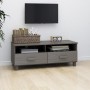 HAMAR TV stand made of solid light gray pine wood 106x40x40 cm by vidaXL, TV Furniture - Ref: Foro24-340471, Price: 89,92 €, ...