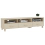 HAMAR TV cabinet solid pine wood honey brown 158x40x40 cm by vidaXL, TV Furniture - Ref: Foro24-340472, Price: 130,86 €, Disc...