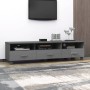 HAMAR TV cabinet solid dark gray pine wood 158x40x40 cm by vidaXL, TV Furniture - Ref: Foro24-340474, Price: 108,33 €, Discou...