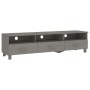 HAMAR TV stand made of solid light gray pine wood 158x40x40 by vidaXL, TV Furniture - Ref: Foro24-340475, Price: 130,86 €, Di...