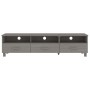 Mueble de TV HAMAR madera maciza de pino gris claro 158x40x40 de vidaXL, Muebles TV - Ref: Foro24-340475, Precio: 130,86 €, D...