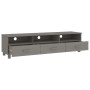 HAMAR TV stand made of solid light gray pine wood 158x40x40 by vidaXL, TV Furniture - Ref: Foro24-340475, Price: 130,86 €, Di...