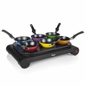 Tristar Black Wok Pan Set 1000 W by Tristar, Electric griddles and grills - Ref: Foro24-427142, Price: 92,99 €, Discount: %