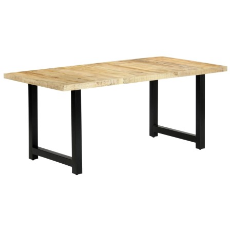 Solid mango wood dining table 180x90x76 cm by vidaXL, Kitchen and dining tables - Ref: Foro24-283784, Price: 318,44 €, Discou...