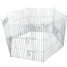 FLAMINGO Outdoor rabbit cage Hexagon 60x60cm by FLAMINGO, Pet Playpen - Ref: Foro24-432031, Price: 53,99 €, Discount: %