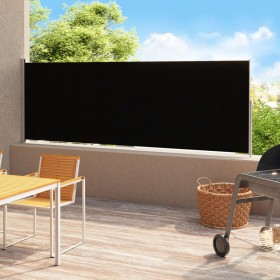 Einziehbare Seitenmarkise für schwarze Terrasse 200x500 cm von vidaXL, Sonnenschirme - Ref: Foro24-313417, Preis: 113,99 €, R...