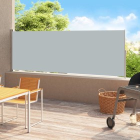 Ausziehbare Seitenmarkise für Terrasse grau 200x500 cm von vidaXL, Sonnenschirme - Ref: Foro24-313419, Preis: 106,15 €, Rabat...