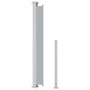 Retractable side awning for patio gray 200x500 cm by vidaXL, Umbrellas - Ref: Foro24-313419, Price: 106,15 €, Discount: %