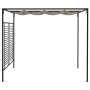 Gazebo with retractable roof taupe gray 3x4x2.3 m 180 g/m² by vidaXL, Tents and gazebos - Ref: Foro24-313624, Price: 328,41 €...