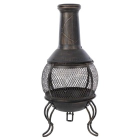 RedFire Brazier Sauda steel bronze color by RedFire, Chimneys - Ref: Foro24-433450, Price: 118,99 €, Discount: %