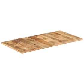 Tischplatte aus massivem Mangoholz 25-27 mm 120x60 cm von vidaXL, Tischplatten - Ref: Foro24-286025, Preis: 109,99 €, Rabatt: %