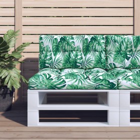 Leaf patterned cushion for pallet sofa 70x40x10 cm by vidaXL, Cushions for chairs and sofas - Ref: Foro24-314460, Price: 19,9...