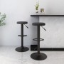 Kitchen stools 2 units black velvet by vidaXL, Kitchen stools - Ref: Foro24-333140, Price: 92,76 €, Discount: %