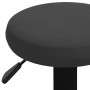 Kitchen stools 2 units black velvet by vidaXL, Kitchen stools - Ref: Foro24-333140, Price: 92,76 €, Discount: %