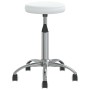 Silla de oficina giratoria de cuero sintético blanco de vidaXL, Sillas de oficina - Ref: Foro24-333151, Precio: 55,45 €, Desc...