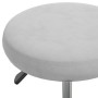 Silla de oficina giratoria de terciopelo gris claro de vidaXL, Sillas de oficina - Ref: Foro24-333174, Precio: 48,78 €, Descu...