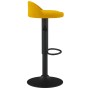 Taburetes de cocina 2 unidades terciopelo amarillo de vidaXL, Taburetes de cocina - Ref: Foro24-333608, Precio: 106,99 €, Des...