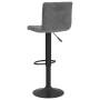 Kitchen stools 2 units dark gray velvet by vidaXL, Kitchen stools - Ref: Foro24-333732, Price: 125,03 €, Discount: %