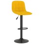 Kitchen stools 2 units yellow velvet by vidaXL, Kitchen stools - Ref: Foro24-333998, Price: 121,48 €, Discount: %