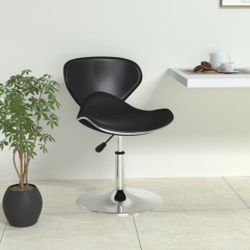 Black synthetic leather kitchen stool by vidaXL, Kitchen stools - Ref: Foro24-335110, Price: 78,50 €, Discount: %