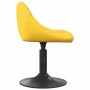 Mustard Yellow Velvet Kitchen Stool by vidaXL, Kitchen stools - Ref: Foro24-335323, Price: 77,05 €, Discount: %