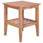 3-piece solid teak wood garden table and chairs set by vidaXL, Garden sets - Ref: Foro24-44736, Price: 205,32 €, Discount: %