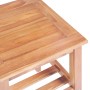 3-piece solid teak wood garden table and chairs set by vidaXL, Garden sets - Ref: Foro24-44736, Price: 205,32 €, Discount: %