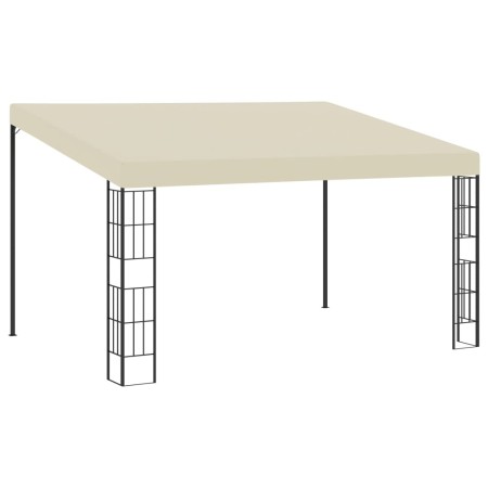 Pavillon mit Wandhalterung cremefarbener Stoff 3x4 m von vidaXL, Zelte und Pavillons - Ref: Foro24-47988, Preis: 253,99 €, Ra...