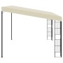 Wall-mounted gazebo with cream-colored fabric, 3x4 m. by vidaXL, Tents and gazebos - Ref: Foro24-47988, Price: 252,94 €, Disc...