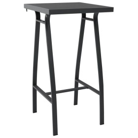 Tempered glass high garden table 60x60x110 cm by vidaXL, Garden tables - Ref: Foro24-48120, Price: 146,17 €, Discount: %