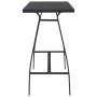 High garden table black tempered glass 110x60x110 cm by vidaXL, Garden tables - Ref: Foro24-48121, Price: 142,68 €, Discount: %