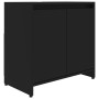 Armario de baño madera contrachapada negro 60x33x61 cm de vidaXL, Muebles de baño - Ref: Foro24-802643, Precio: 55,25 €, Desc...