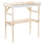 HI Mesa de cultivo de madera 82x38x78 cm de HI, Soportes para macetas - Ref: Foro24-435229, Precio: 64,17 €, Descuento: %