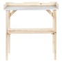 HI Mesa de cultivo de madera 82x38x78 cm de HI, Soportes para macetas - Ref: Foro24-435229, Precio: 64,17 €, Descuento: %