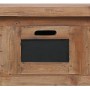 TV cabinet with 3 drawers solid mahogany wood 120x30x40 cm by vidaXL, TV Furniture - Ref: Foro24-283913, Price: 219,34 €, Dis...