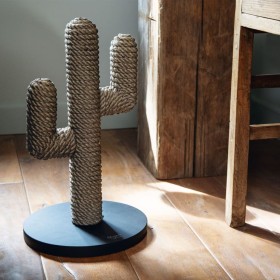 Designed by Lotte Poste rascador de gatos Cactus madera 35x60 cm negro de Designed by Lotte, Mobiliario para gatos - Ref: For...