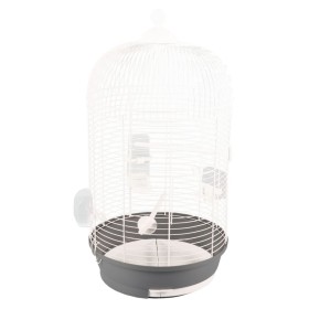 FLAMINGO Parakeet cage Sanna 2 34x34x67 cm white by FLAMINGO, Feet and bird cages - Ref: Foro24-439679, Price: 71,99 €, Disco...