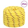 Cuerda de barco polipropileno amarillo 20 mm 25 m de vidaXL, Sogas y cuerdas metálicas - Ref: Foro24-152632, Precio: 46,99 €,...