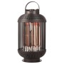 Sunred Indox 1200 W black halogen table heater by Sunred, Terrace stoves - Ref: Foro24-441217, Price: 279,62 €, Discount: %